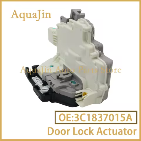 3C1837015A Front Left Door Lock Latch Actuator For VW Passat B6 Tiguan 5N Audi A4 A5 Q3 Q5 Q7 TT Sea