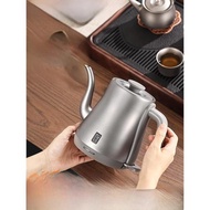 純鈦電熱水壺燒水壺1升小型燒水壺沖茶泡茶長嘴沖咖啡家用一體