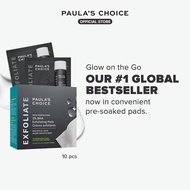 Paula's Choice 2% BHA Exfoliating Toner Pads - Clear, Smooth, Glowing skin