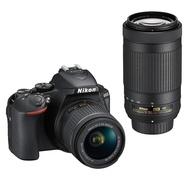 【USED】 Nikon Digital SLR Camera D5600 Double Zoom Kit Black D5600WZBK