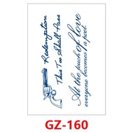 Grosir Termurah Tato Semi Permanent - Tatto Temporer Tahan hingga 1 bulan Tato temporary Tulisan Lat