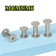 【ZQ-R1】 Book binding screw/ chicago screw/ nickel binding screw / scrapbook photo album   M4/M5/M6