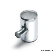 2.5" To 2.5" T-Pipe Aluminum Pipe 63mm To 63mm T Shape Tube Pipe for 25mm for Honda Civic Sedan 12-1