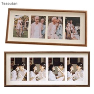 [TSST] 8x20 Wood Picture Frame - 8x20 Photo Frame With Mat Display 4Pcs 4x6 Photos, 4x6 Picture Fram