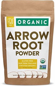 ▶$1 Shop Coupon◀  Organic Arrowroot Powder (Flour) | 16oz Resealable Kraft Bag (1lb) | 100% Raw From
