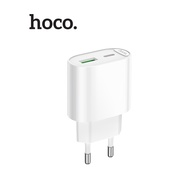 Củ Sạc Nhanh Hoco C109 / C109A PD20W 1 cổng USB và 1 cổng Type-C chân cắm tiêu chuẩn