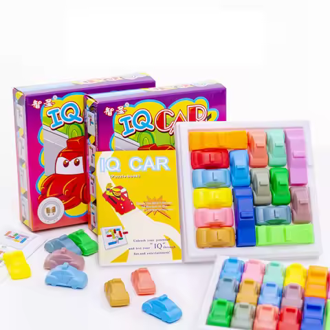 Space Rush Traffic Logic Game Educational Puzzle Car Board Games IQ Cars Escape Gridlock Parking Lot