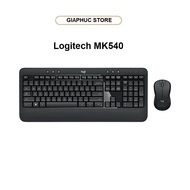 Bộ Bàn Phím Và Chuột Không Dây Logitech MK540 (Wireless 2.4GHz/Đen)