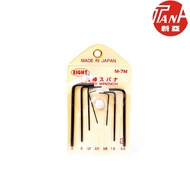 EIGHT Hexagon Set M-7M(0.71-3mm) and M-8Z(0.028'-1/8)