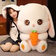 Carrot Rabbit Doll Doll Plush Toy Arnab Doll Bantal Hadiah Gadis Borong Tahun Baru Maskot Dropshipping