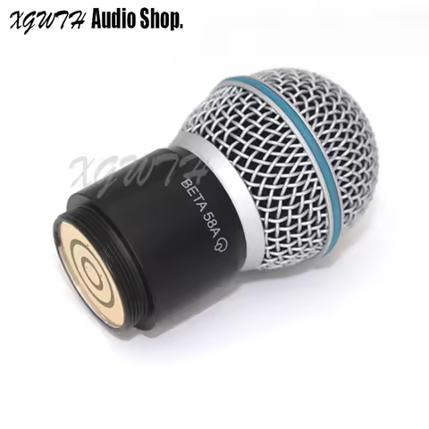 Replacement Wireless Handheld Microphone Grille Cartridge Capsule Head Shure BETA58A SM 58 PGX2 PG4 