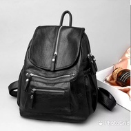 Ocy Women's Multifunctional Backpack / OCY Women's Backpack / OCY Girl Backpack / Matt Semi Leather 