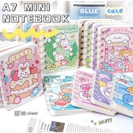 4PCS/A7 Spiral Notebook Cute Style Coil Diary Notebook School Stationery and Office Supplies