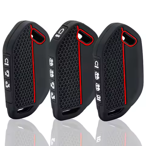 7/8/9 Buttons Silicone Car Key Case Cover Fob Holder For Kia Picanto Sorento MQ4 Carnival KA4 Mornin