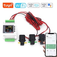 Tuya SmartLife kWh 3-phase indirect wifi meter with protection function