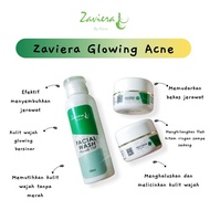 COD Zaviera Skincare Glowing Acne Kulit Putih Glowing Cepat Untuk Kulit Berjerawat Sensitif