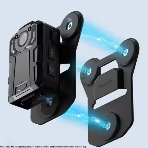 Magnetic Suction Back Clip Contains Magnets Inside and Outside Strong Suction For Boblov Body worn C