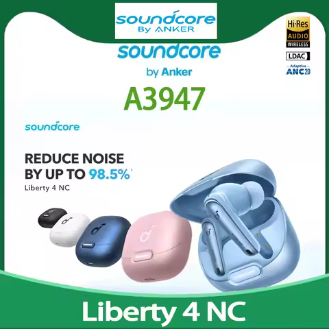 Choice Soundcore Liberty 4 NC Wireless Noise Cancelling Earbuds, 98.5% Noise Reduction,LDAC Hi-Res S