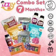 IZZLY BABY FOOD Combo Set Makanan Bayi 7 Bulan Set Asas & Set Lengkap Izliyah Kitchen Homemade Babyf