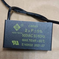 [Real photo] Newtech 2uf 500v fan capacitor - 2uf 500v fan capacitor