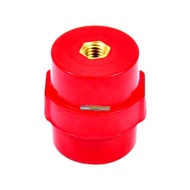 Isolator Busbar Holder SM-30 Insulator Silinder M6 Merah TAB