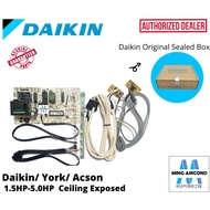 Papan PCB Penyaman Udara // [ORIGINAL] DAIKIN YORK ACSON PC BOARD CEILING EXPOSED AIRCOND