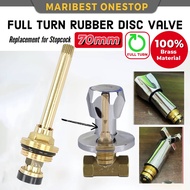 Full Turn Rubber Disc Valve Replacement Valve for Stopcock Tap Valve Replacement Faucet Stopcock Val