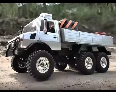 JJRC C8823 1/18 2.4G RC 6WD Unimog RC Truck Off-Road Vehicle Remote Control Car Esc 370 Motor Simula