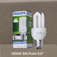 PHILIPS GENIE LAMP 8 WATT WHITE COOL DAYLIGHT 6500K