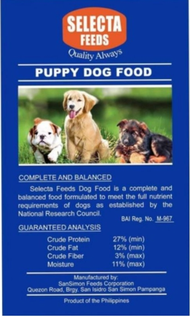 SELECTA PUPPY DOG FOOD (1 KILO)