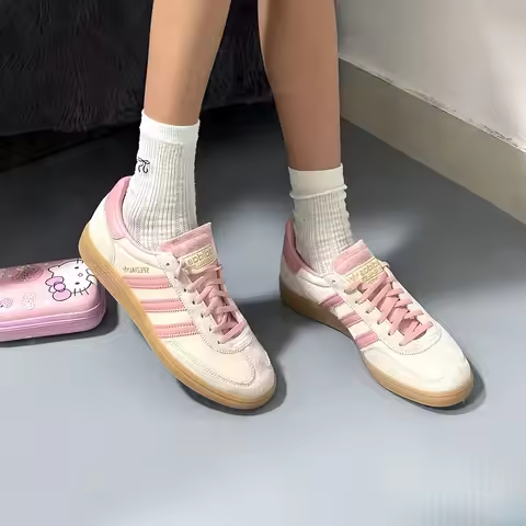 Adidas Three-Leaf Clover Women's Originals Handball Special T-Boot Training Shoes Basketball ShoesJR