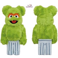 「預定」「日版」BE@RBRICK BEARBRICK OSCAR THE GROUCH Custom Ver. Seasme Street 芝麻街 毛毛 400%