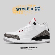 AJ3 Couple Basketball Shoes Cheng Invitation Distribution Pure Shoes