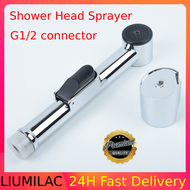 1Pc Universal G1/2 connector Handheld bidet toilet bath spray nozzle bath shower head ABS Bidet shower head Sprayer hand shower