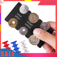  Small Coin Wallet Lightweight Coin Organizer Compact Japanese Coin Organizer Wallet for Travel Space-saving Portable Coin Holder and Sorter