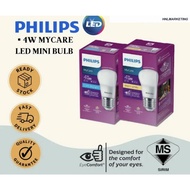 PHILIPS 4W LED BULB E27 MYCARE SIRIM