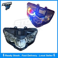 Y15ZR V2 135LC V8 EAGLE EYE LED HEAD LAMP MATA HELANG LAMPU DEPAN CUSTOM
