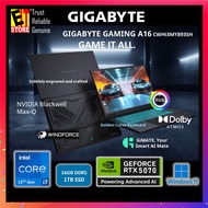 Gigabyte Gaming A16 AI Laptop (I7-13620H/16GB/1TB SSD/8GB RTX5070/16 WUXGA 165Hz/RGB KEY/GiMATE AI/W