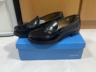 (100% 全新) Haruta 女裝 Black Loafers