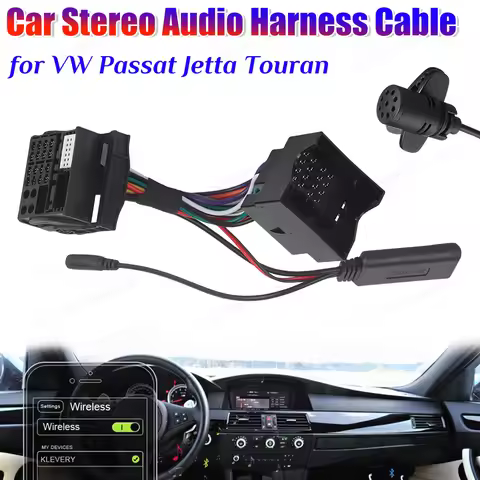 For VW RCD510 RCD310 RNS315 RNS310 MFD2 ireless Bluetooth 5.0 Module Handsfree Aux Adapter Music Aud