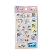 日本直送 - 日本 Chiikawa 泡泡貼紙 (Yellow) 日本文具多用途裝飾獎勵貼紙 平行進口