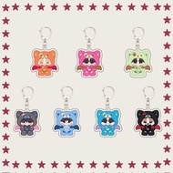 2025E Group New Album Cartoon Doll Acrylic Keychain Bag Pendant Accessories Jewelry Star Merchandise
