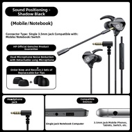 HP | Gaming Dual-Function Headset 3.5mm and Type-C