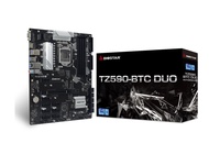 MAINBOARD BIOSTAR TZ590-BTC DUO LGA1200 CPU Supports 11th &amp; 10th Generation Intel (รับประกัน1ปี)