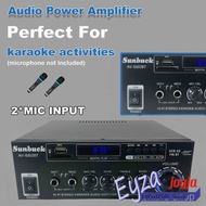 NEW 2026 Sunbuck Audio Bluetooth 5.0 DAC Amplifier 2 Ch Remote 2000W - AV-660BT