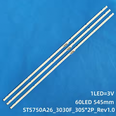LED Strip ForUE75RU7200 UN75NU7100 UN75NU6900 UN75NU6950 UN75RU7100 UN75NU6080F 75RU7100 UE75NU7100 