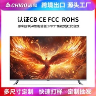 Foreign Trade32inch TV HD55Inch QLED Quantum Dot LCD Explosion-Proof Internet TV Ultra-Thin75Inch