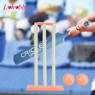 [Lohobby] Kids Cricket Set Indoor Play Hand Eye Coordination Beach Cricket Garden Cricket Set for Ya
