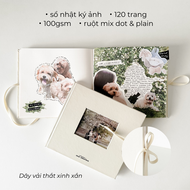 Sổ nhật ký ảnh scrapbook Crabit x SGT The Furry Friends