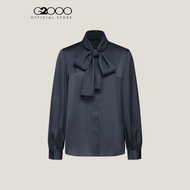 G2000 เสื้อเบลาส์สำหรับผู้หญิง Regular Fit ทรง Regular Fit รุ่น 5124105179 สีกรมท่า